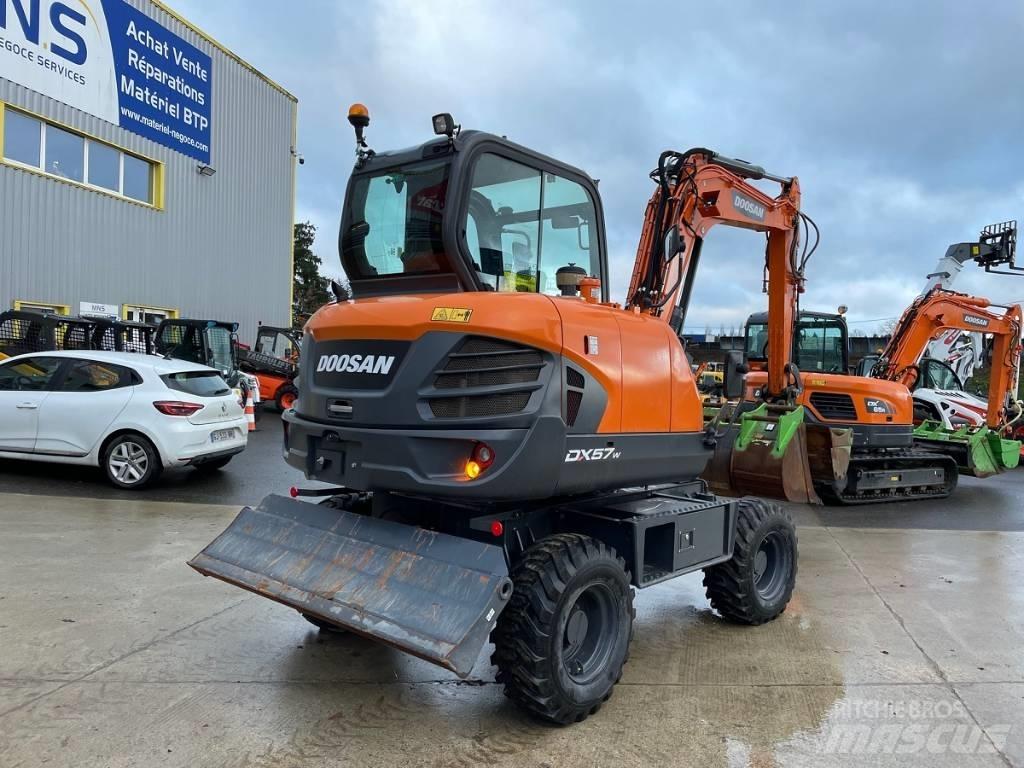 Doosan DX 57 W-5 Wheeled Excavators