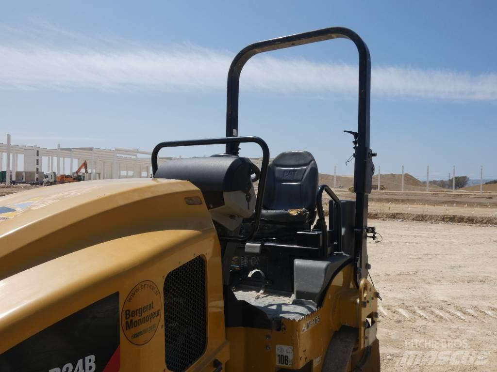 CAT CB 24 B Twin drum rollers