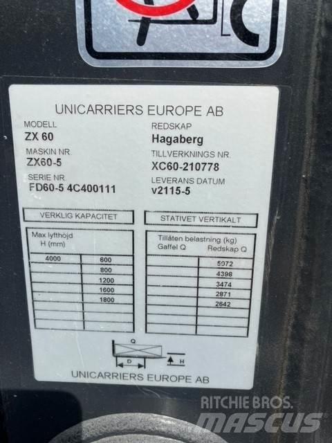 UniCarriers DX60-5 Diesel Forklifts