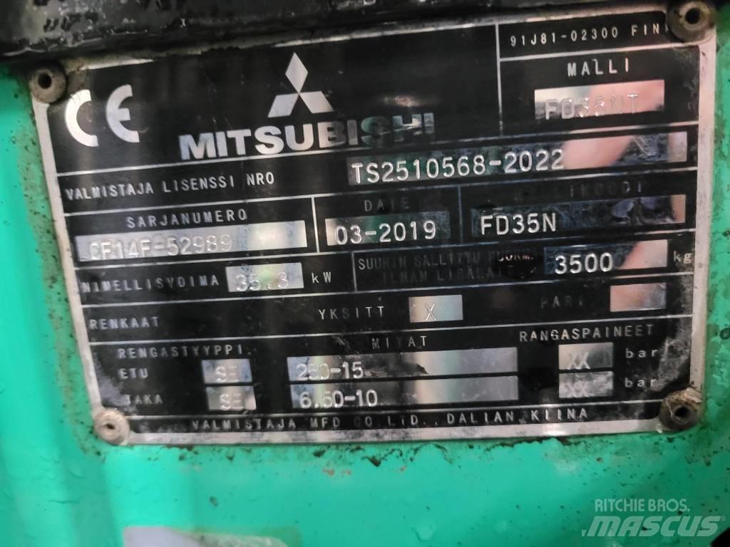 Mitsubishi FD35NTD Diesel Forklifts
