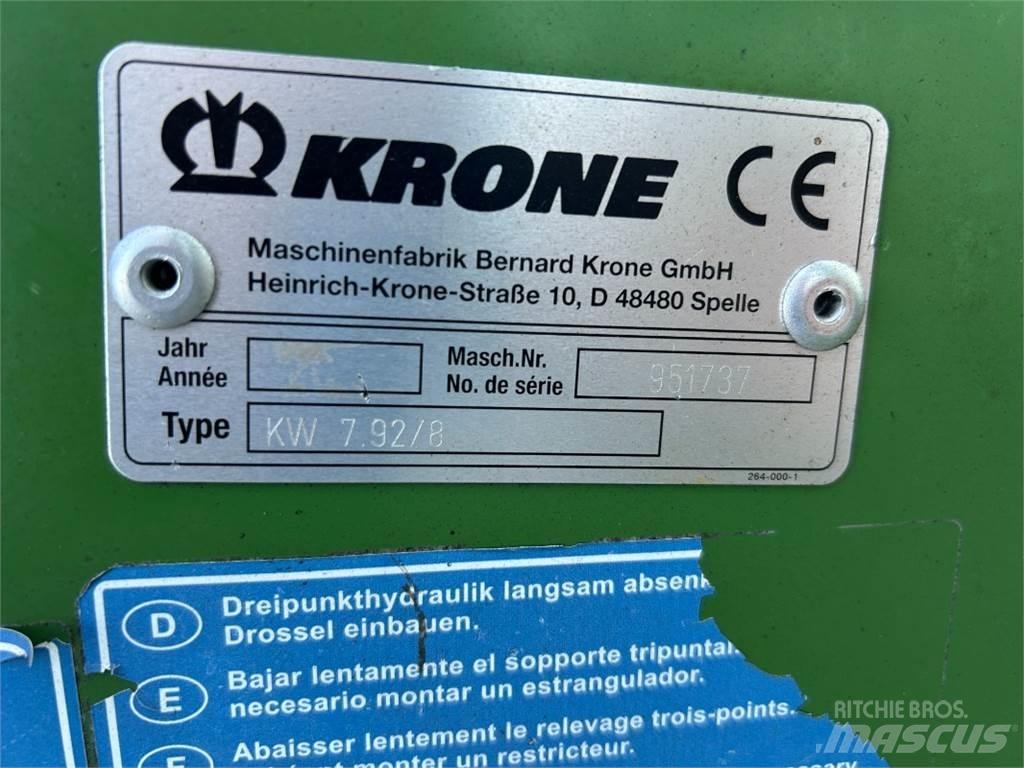 Krone KW 7.92 Rakes and tedders