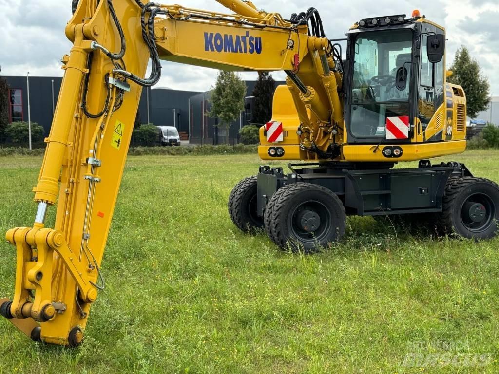 Komatsu PW180-11E0 Wheeled Excavators