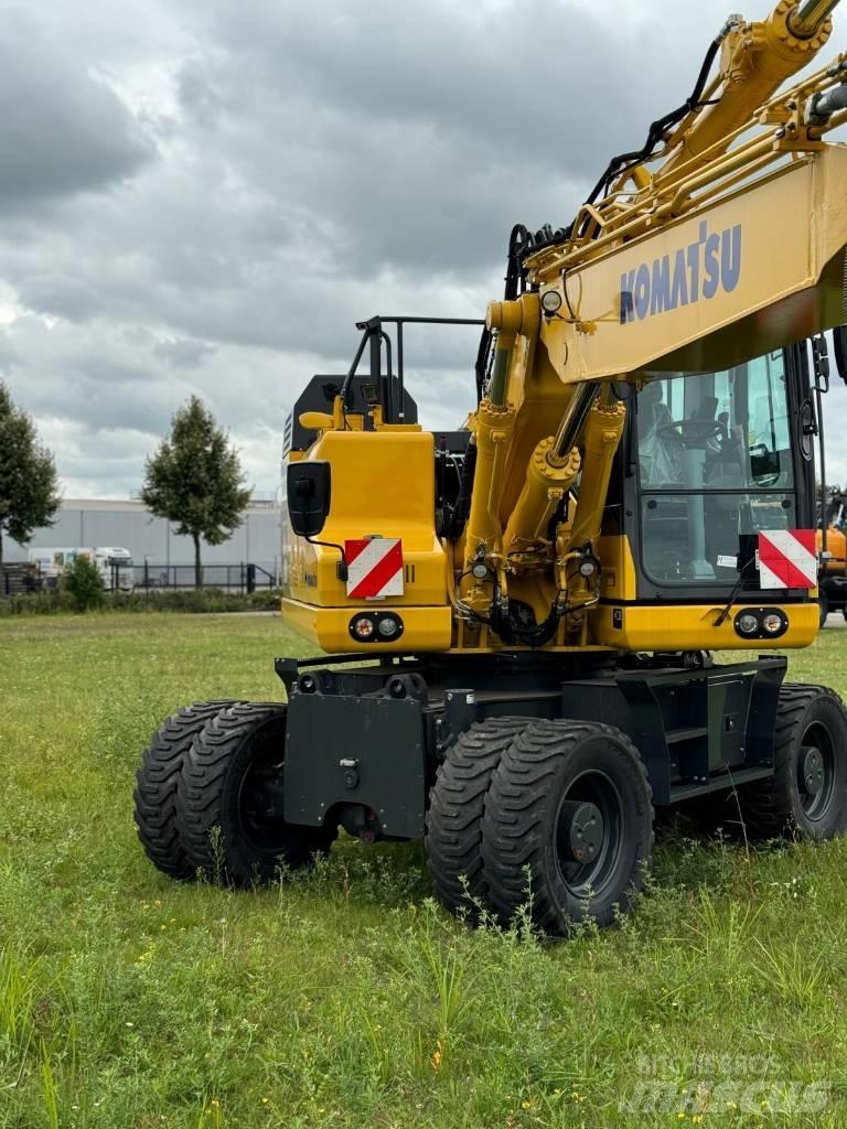 Komatsu PW180-11E0 Wheeled Excavators