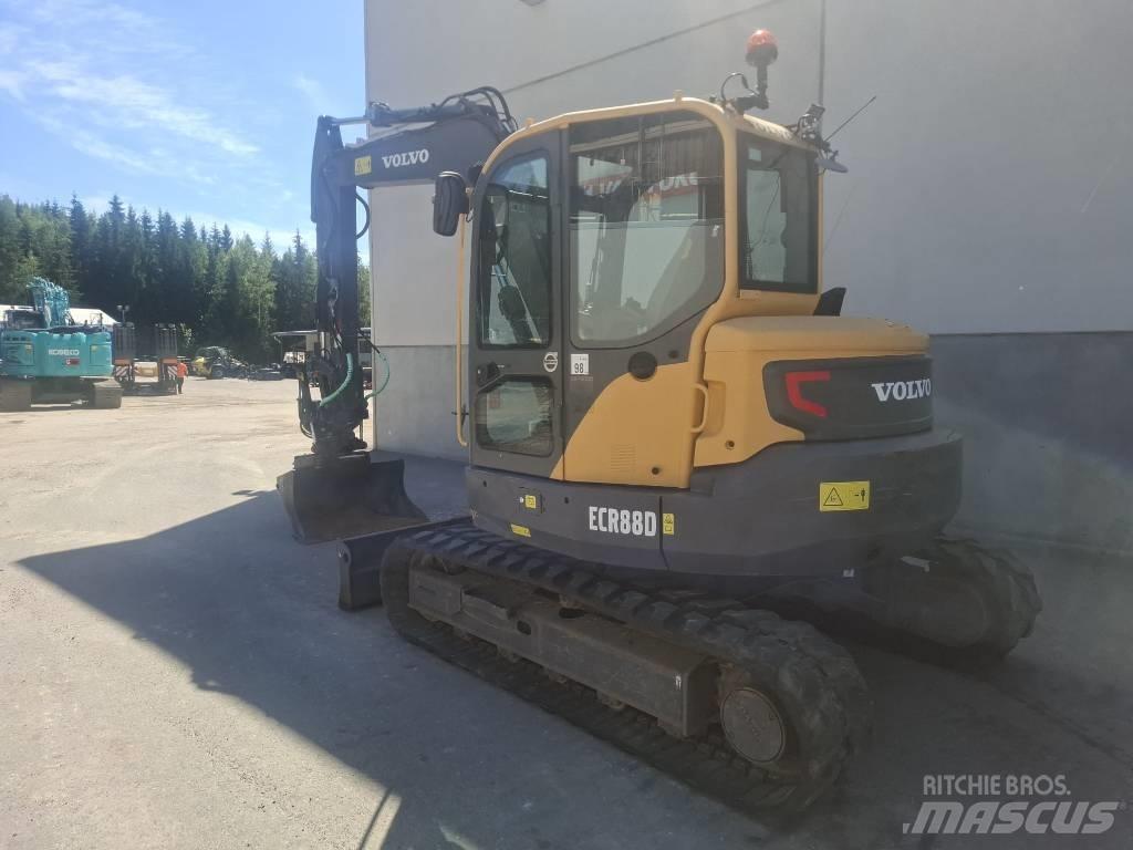 Volvo ECR 88 D Mini excavators  7t - 12t