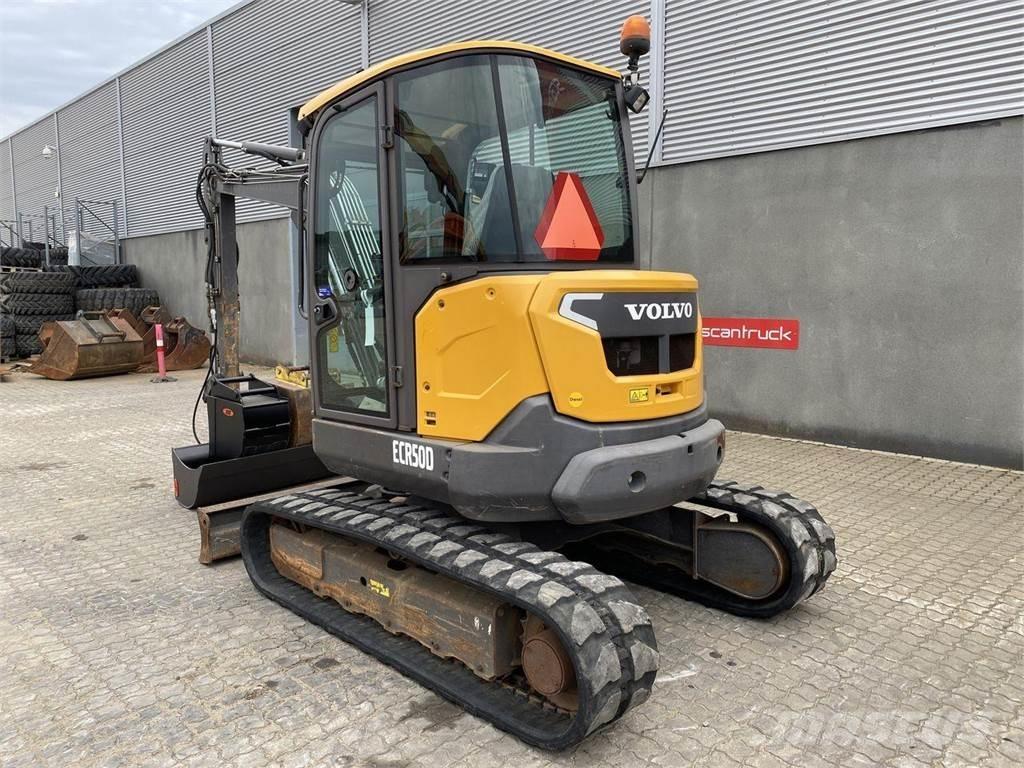 Volvo ECR50 Wheeled Excavators