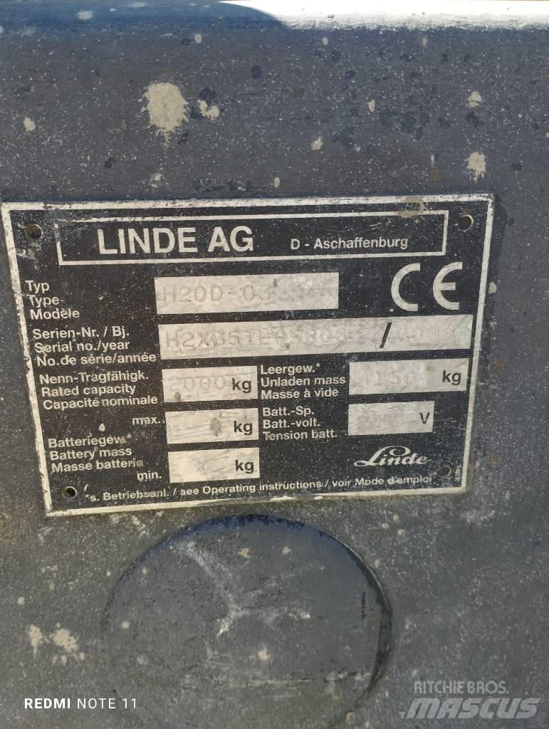 Linde H 20 D Diesel Forklifts