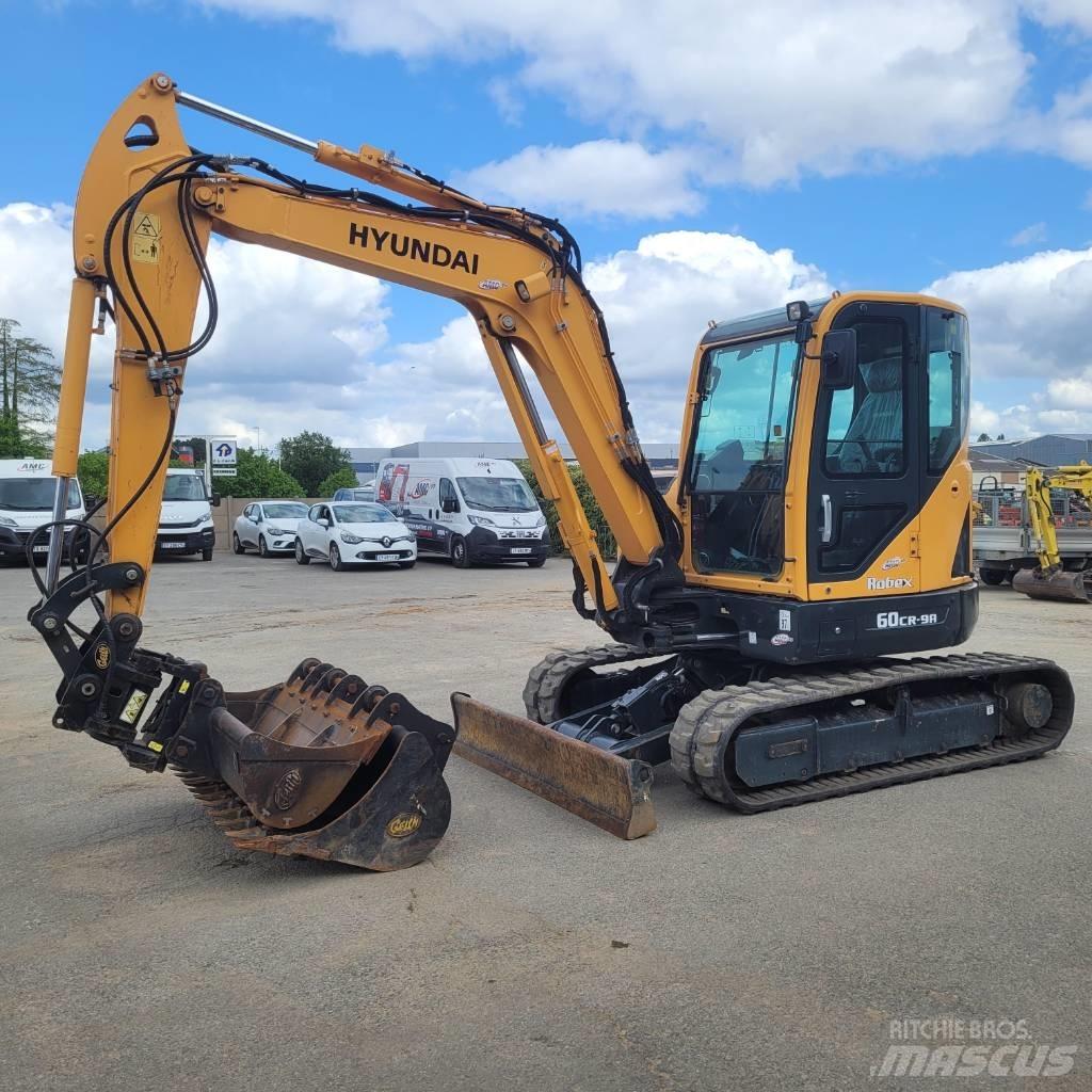 Hyundai R60CR9 Mini Excavators <7t (Mini Diggers)