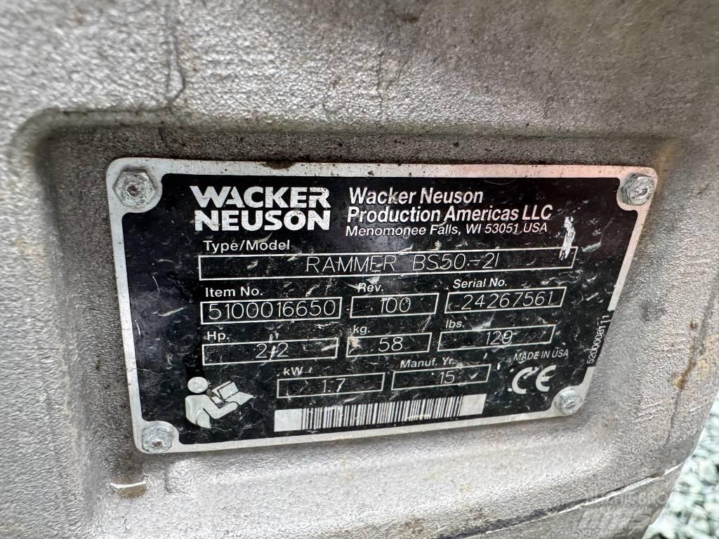 Wacker Neuson BS50-2 Tampers