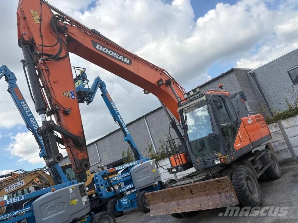 Doosan DX210 WE-5 Wheeled Excavators