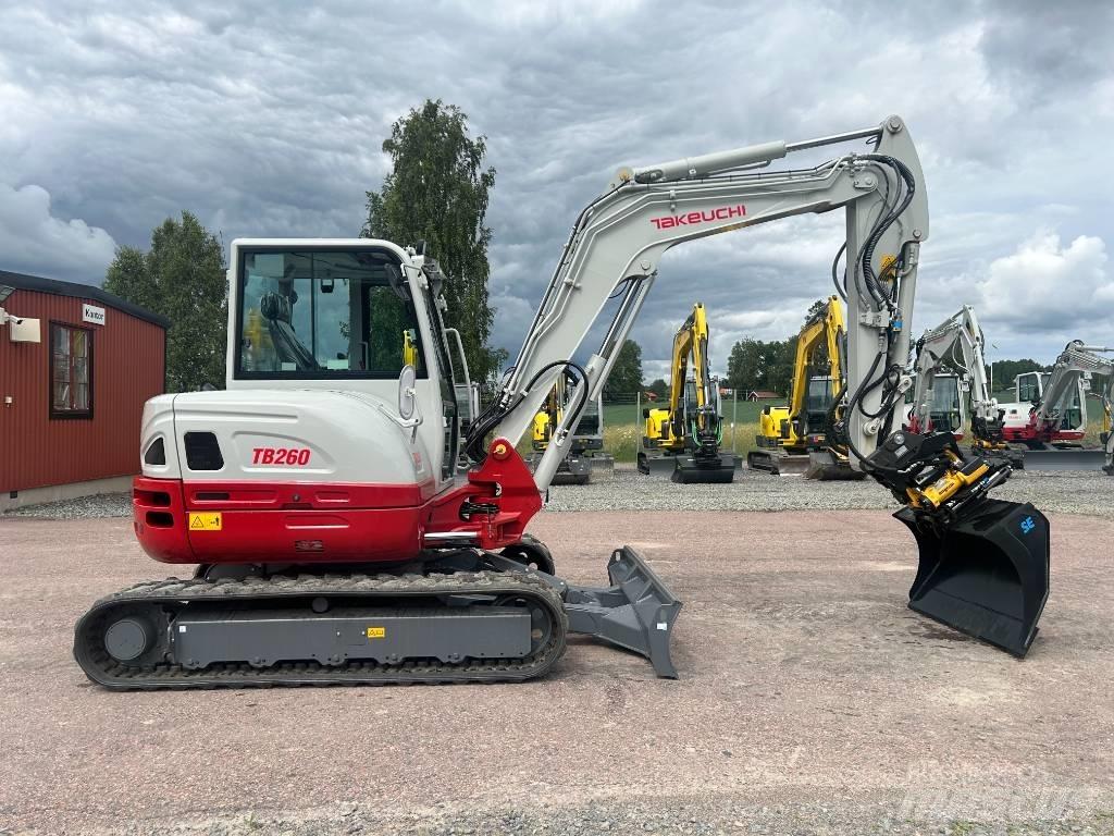 Takeuchi TB260 Mini Excavators <7t (Mini Diggers)
