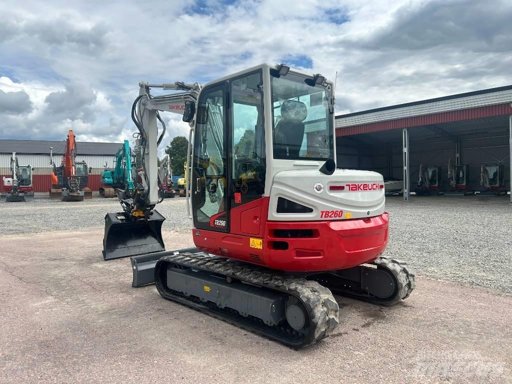 Takeuchi TB260 Mini Excavators <7t (Mini Diggers)