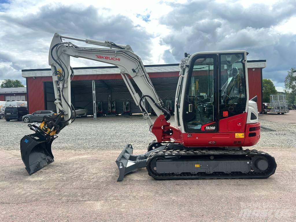 Takeuchi TB260 Mini Excavators <7t (Mini Diggers)