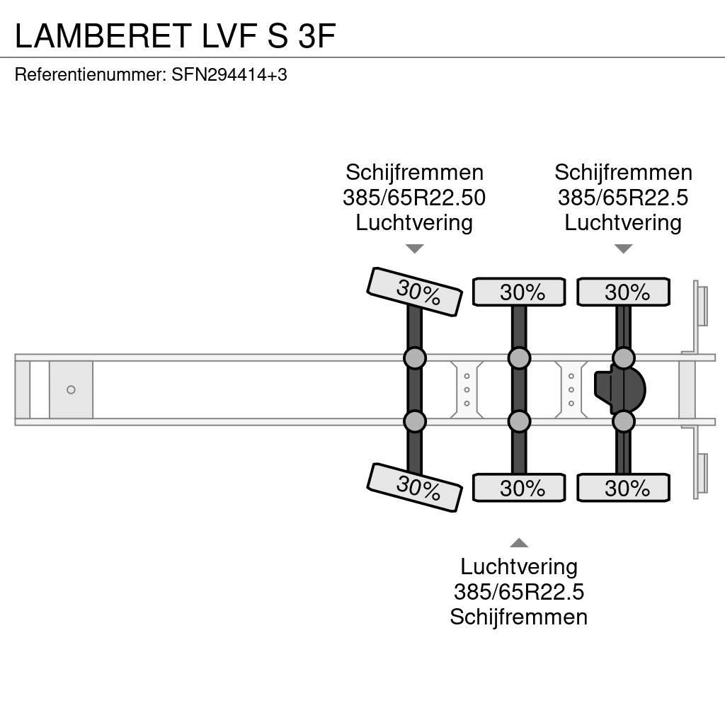 Lamberet LVF S 3F Refrigerated Trailers