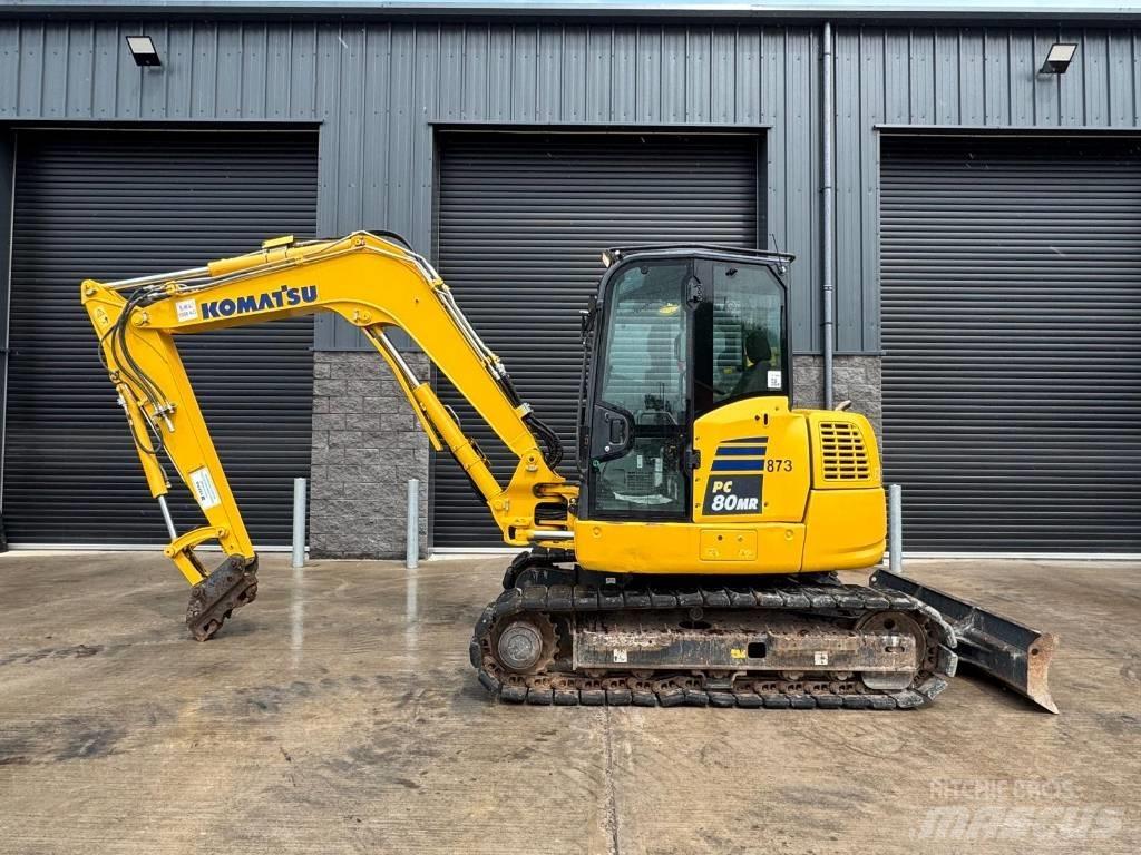 Komatsu PC 80 MR-5 Mini excavators  7t - 12t