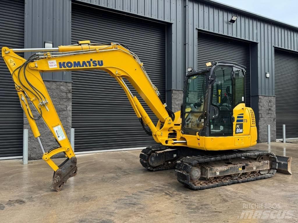 Komatsu PC 80 MR-5 Mini excavators  7t - 12t