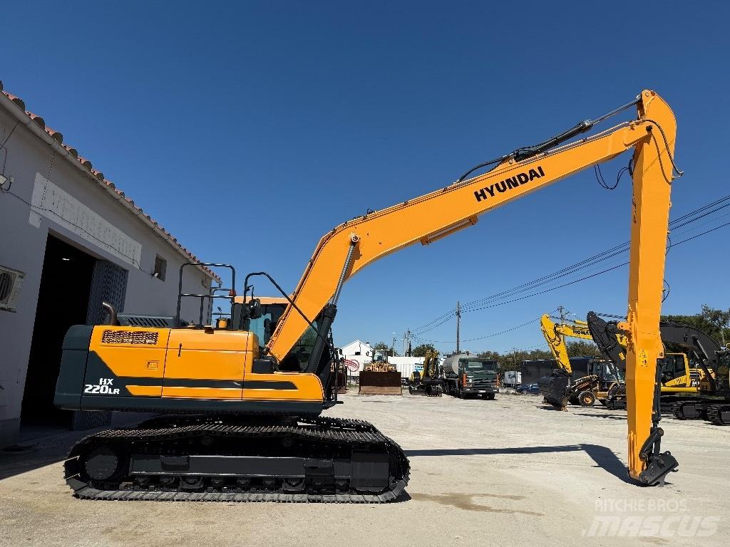 Hyundai HX220 LR Long / High Reach excavators