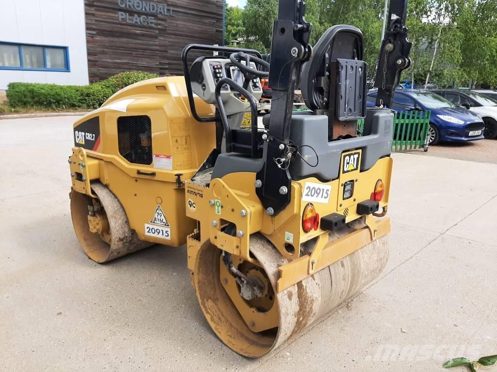 CAT CB 2.7 Twin drum rollers