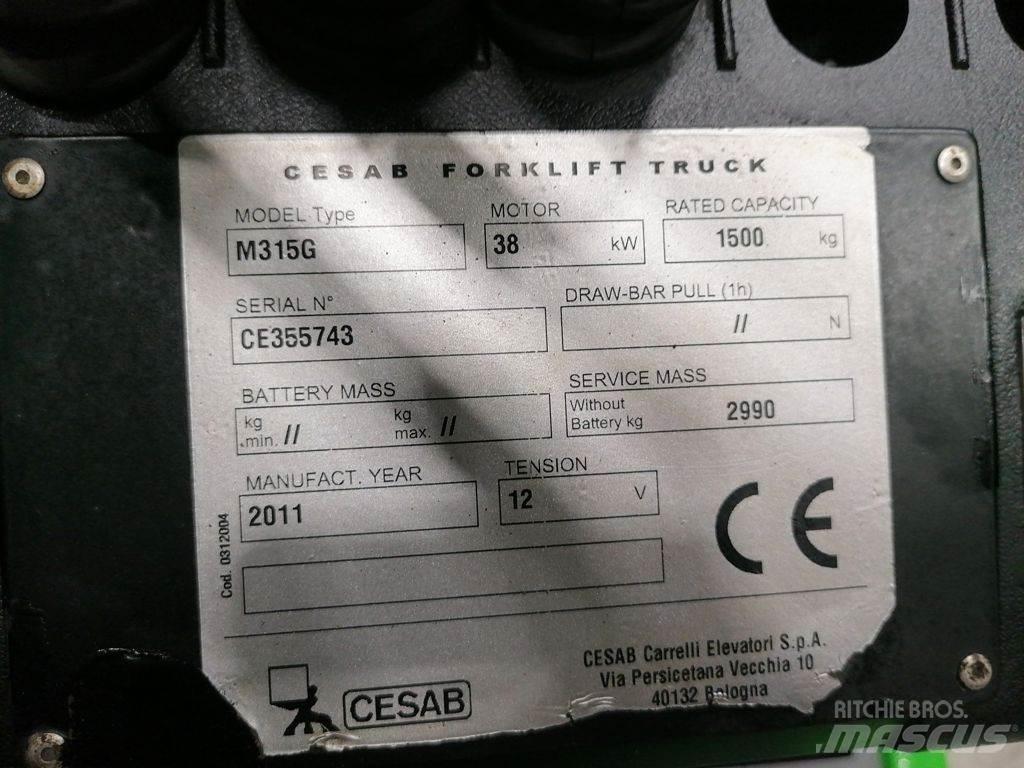 Cesab M315G LPG trucks