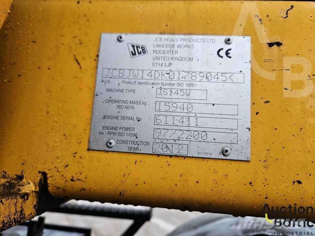 JCB JS 145 W Wheeled Excavators