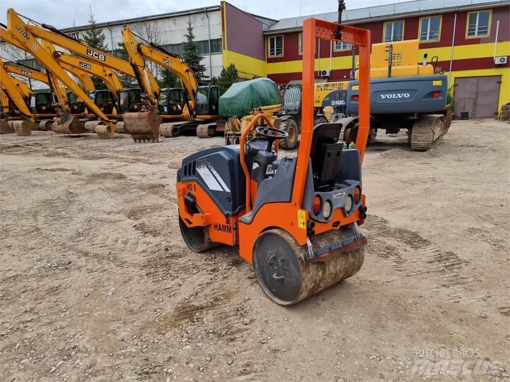 Hamm HD 8 VV Twin drum rollers