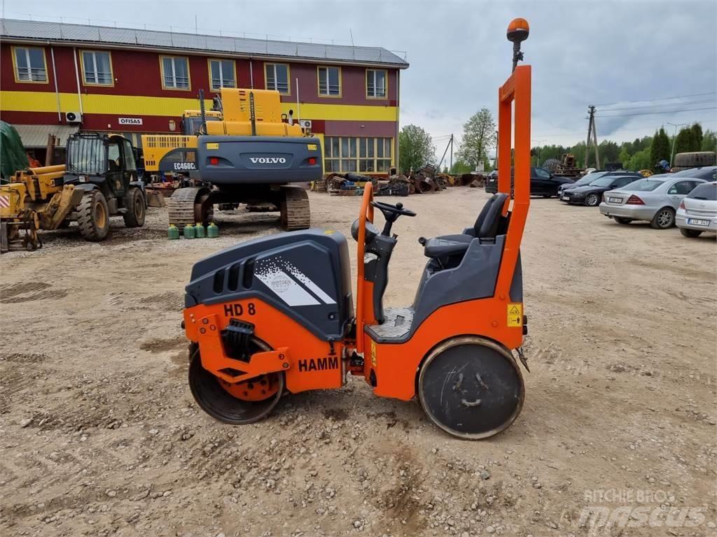 Hamm HD 8 VV Twin drum rollers