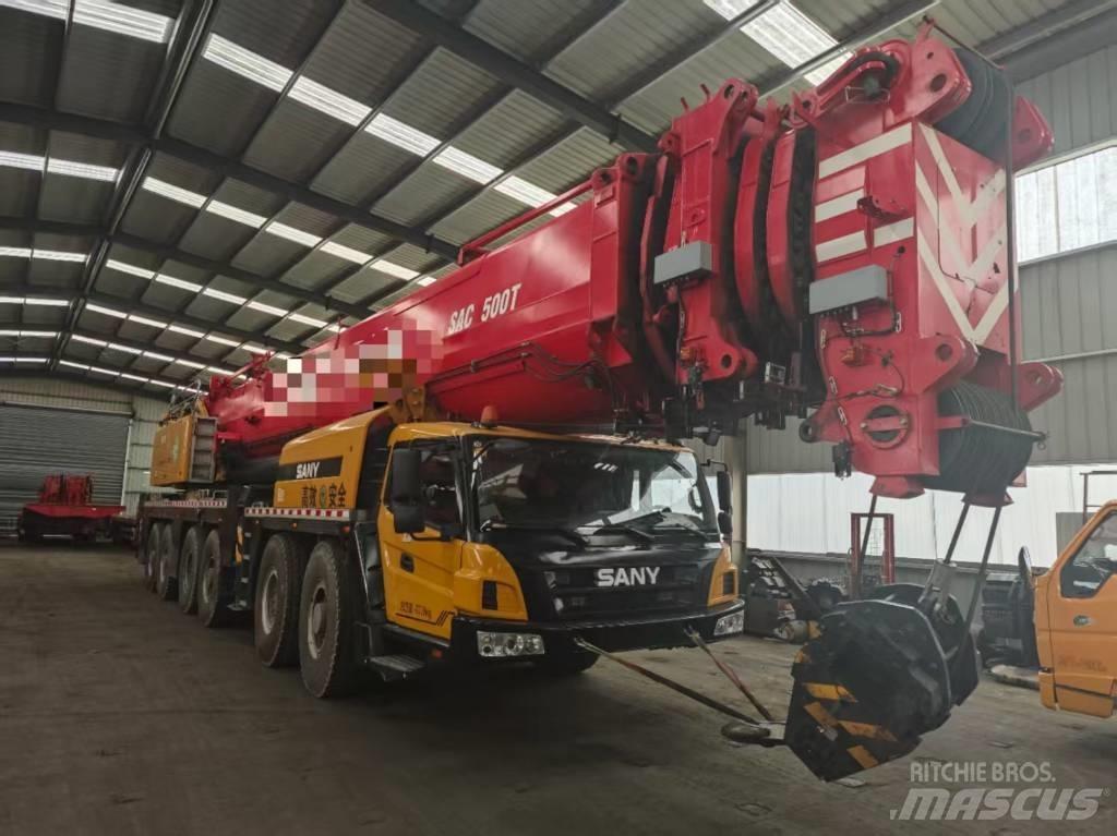 Sany SAC4500T Mobile and all terrain cranes
