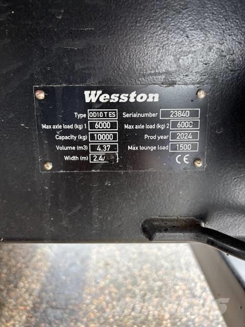 wesston Tippvagn Dump Trailers