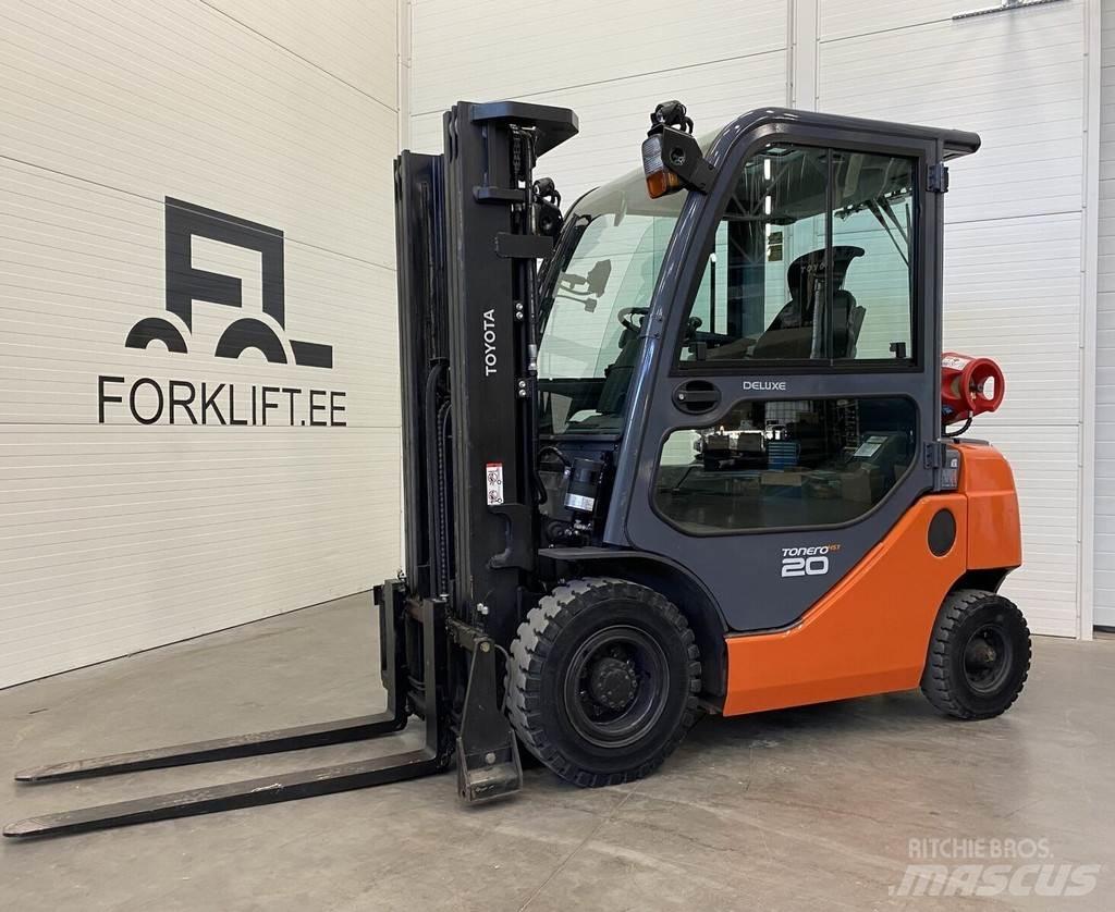 Toyota 06-8FG20F LPG trucks