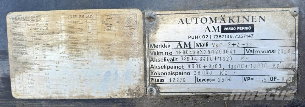 AM VKP-2+2-38 Demountable Trailers