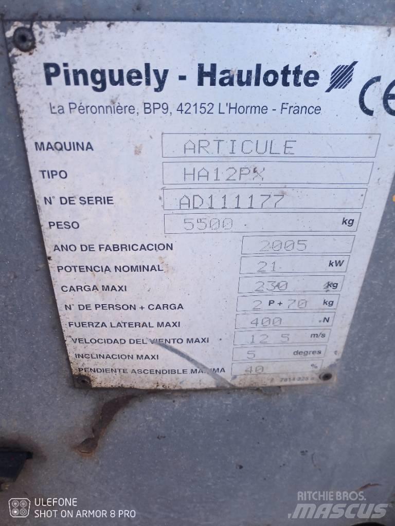 Haulotte HA 12 PX Articulated boom lifts