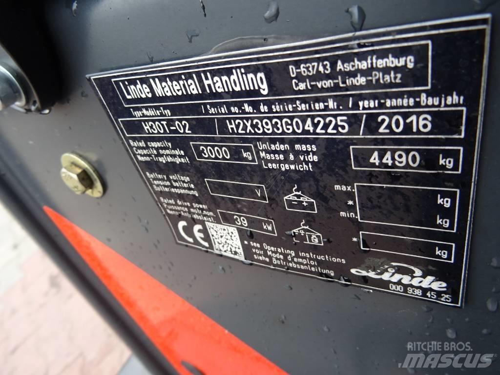 Linde H30T-02 LPG trucks