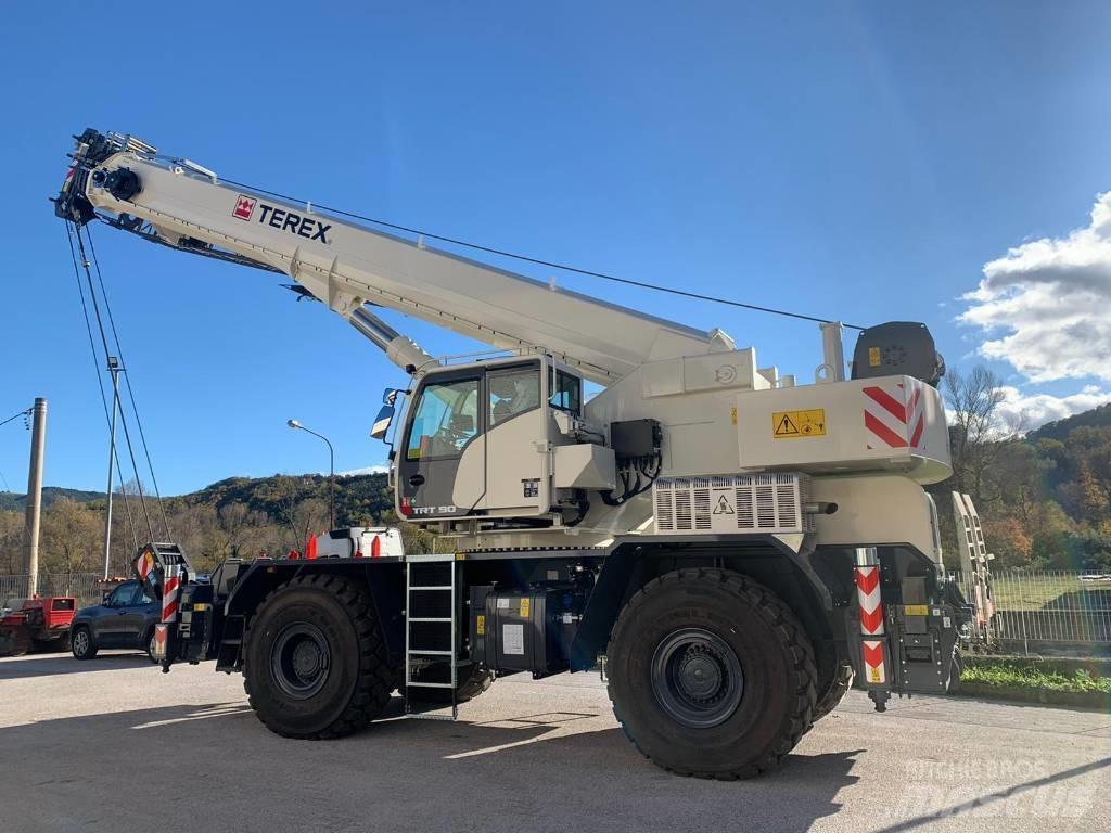 Terex TRT90 Rough Terrain Cranes