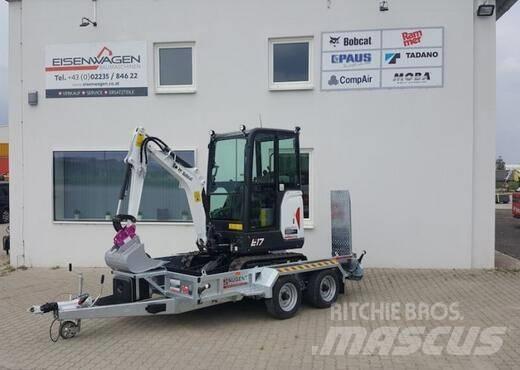 Bobcat E17 Mini Excavators <7t (Mini Diggers)