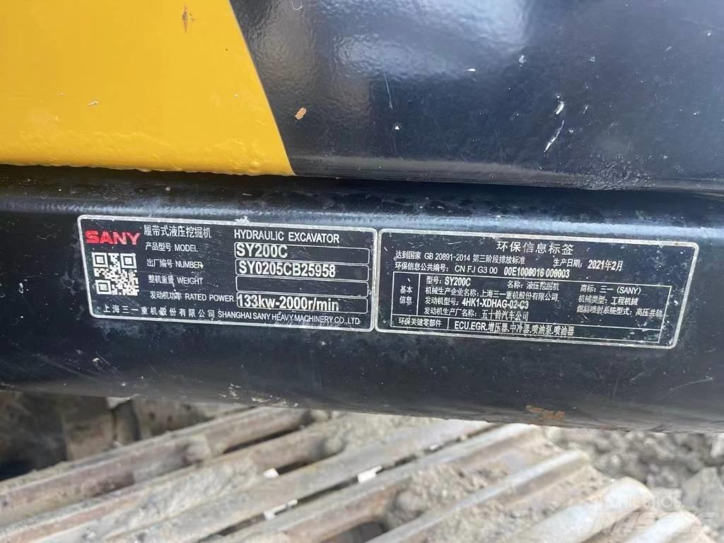 Sany SY 200 C Plus Crawler Excavators