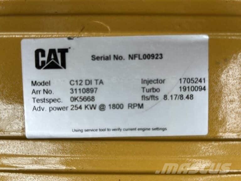 CAT C12 Marine engine units
