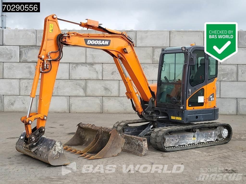 Doosan DX63-3 Mini Excavators <7t (Mini Diggers)