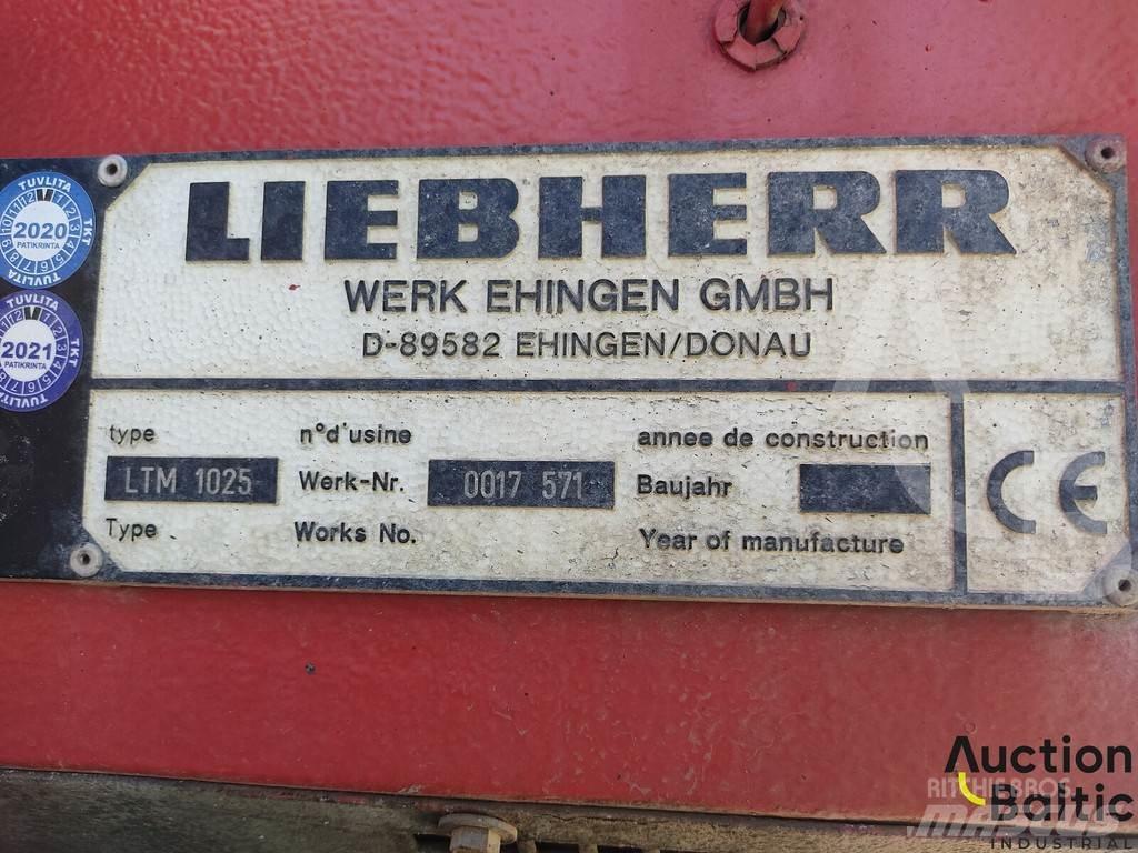 Liebherr LTM 1025 Mobile and all terrain cranes