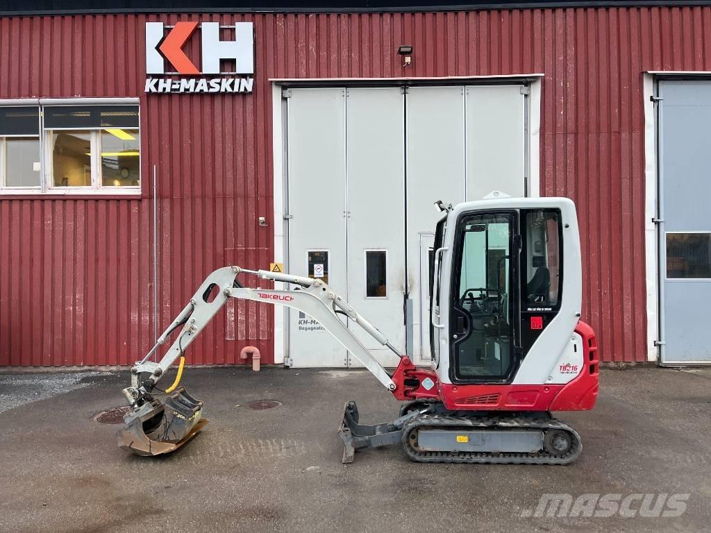 Takeuchi TB 216 Mini Excavators <7t (Mini Diggers)