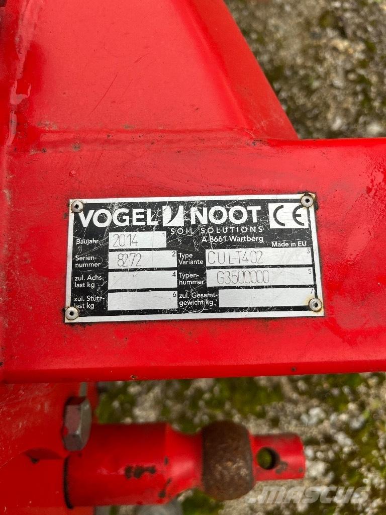  Voogel Noot Cult-402 Chisel Plows