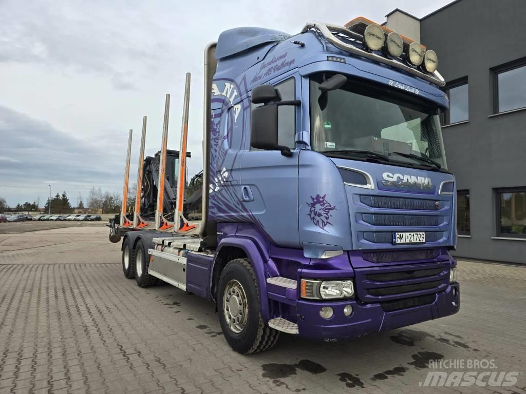 Scania R 580 Log trucks