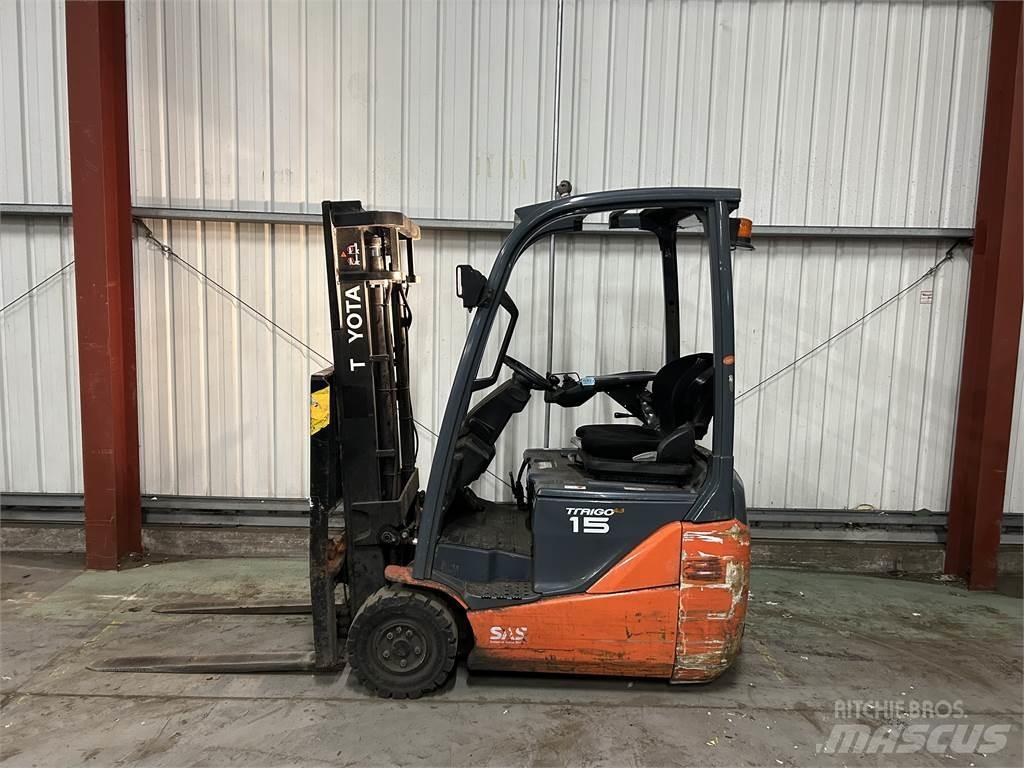 Toyota 8FBE15T Electric Forklifts