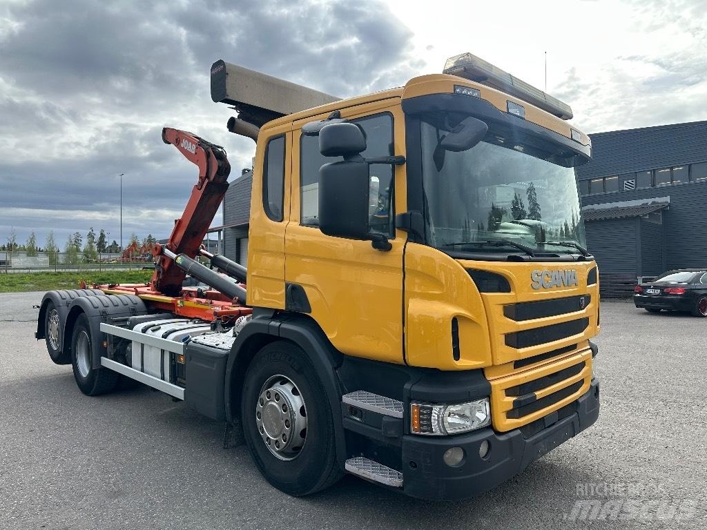 Scania P370 6x2*4 Hook lift trucks