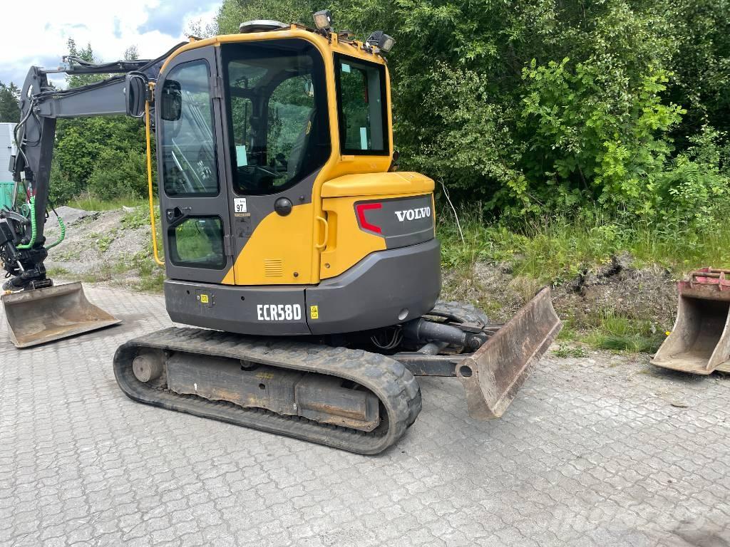 Volvo ECR58D Mini Excavators <7t (Mini Diggers)