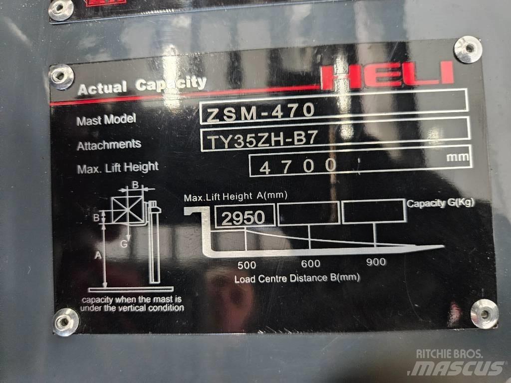 Heli CPCD 35 KU17G3 Diesel Forklifts