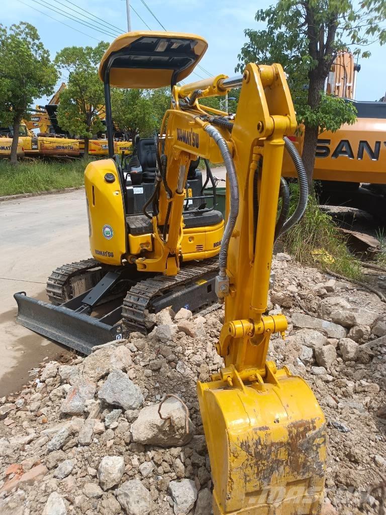 Komatsu PC 20 Crawler Excavators