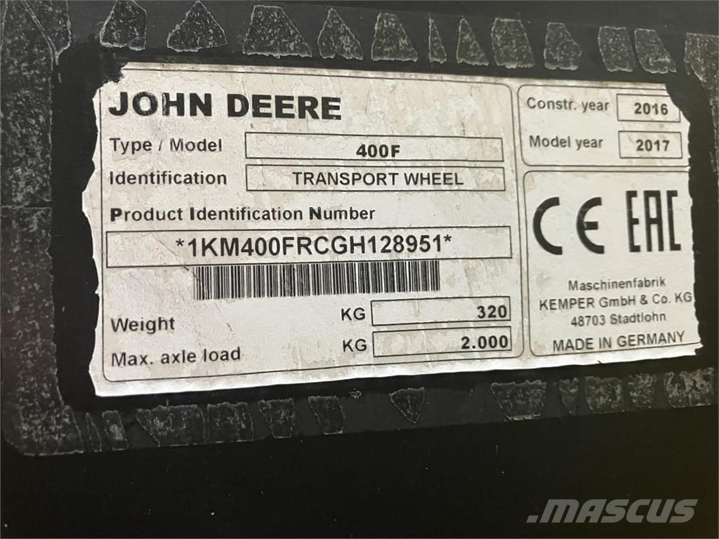 Kemper 475 Plus Combine Attachments