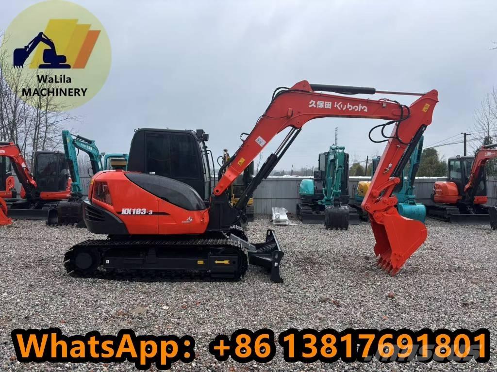 Kubota KX 183-3 Mini Excavators <7t (Mini Diggers)