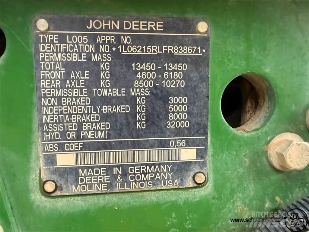 John Deere 6215R Tractors