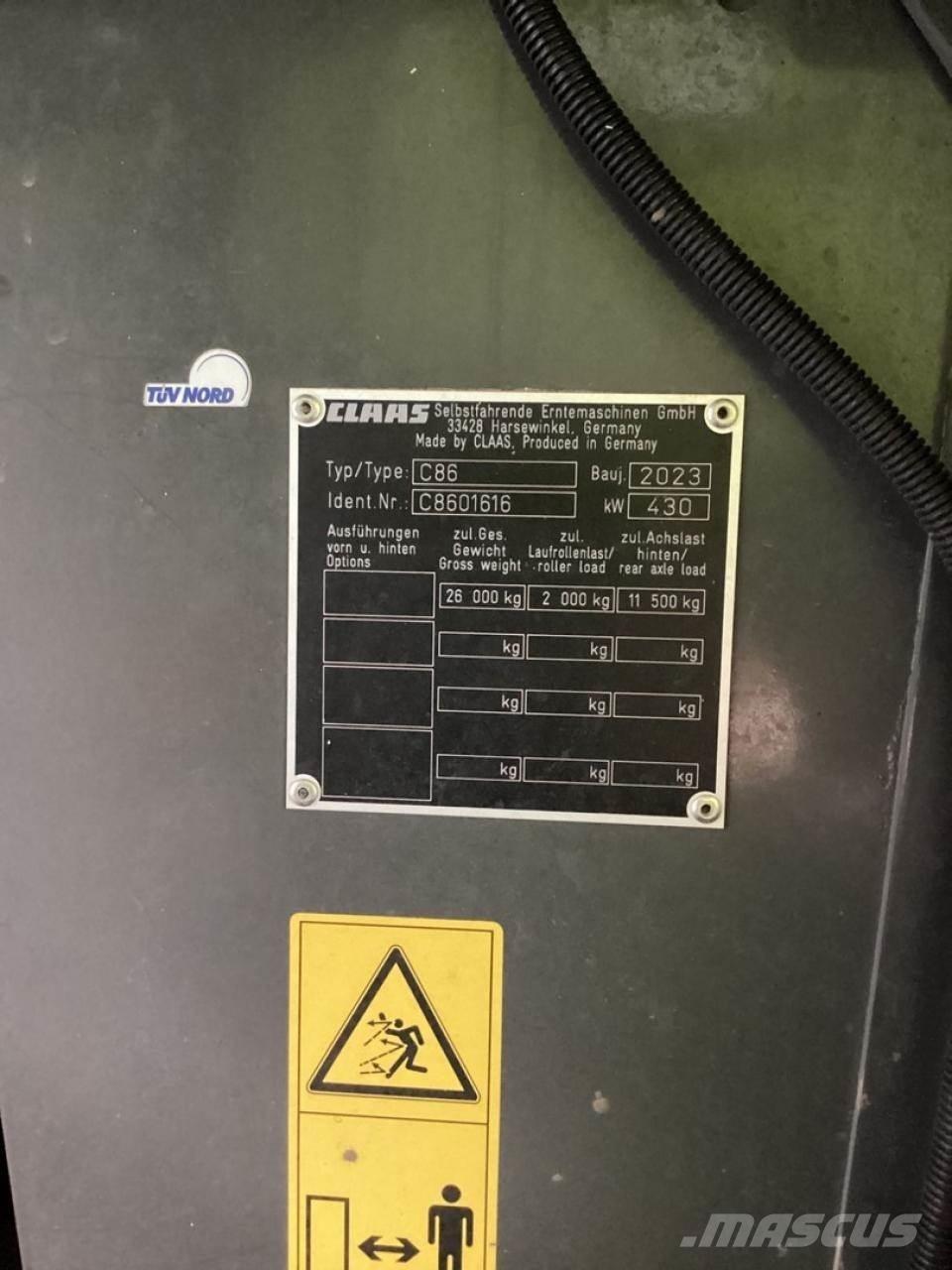 Claas 8700 TT Farm Equipment - Others
