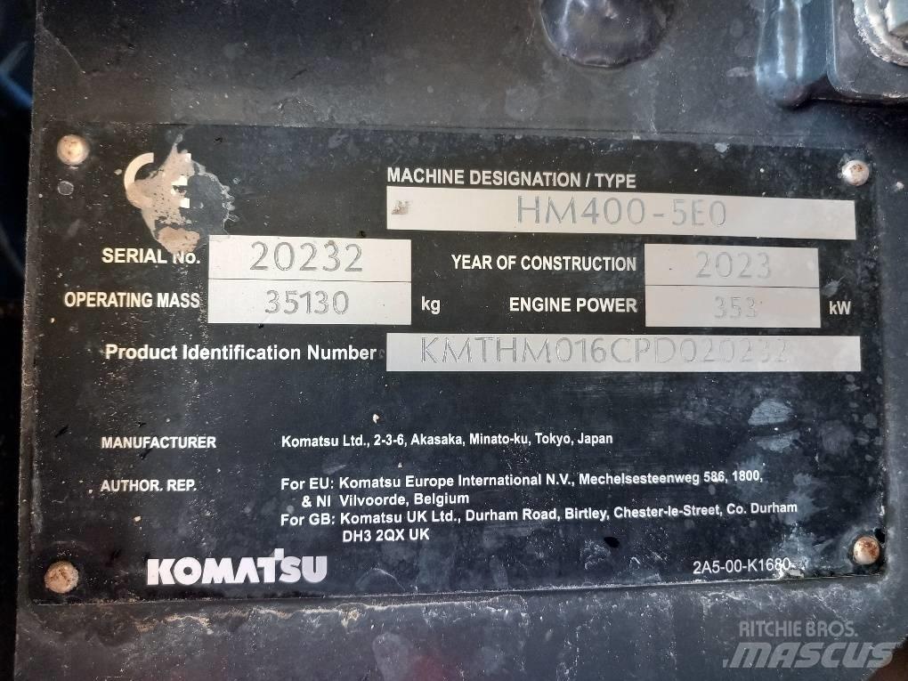 Komatsu HM400-5E0 Articulated Dump Trucks (ADTs)